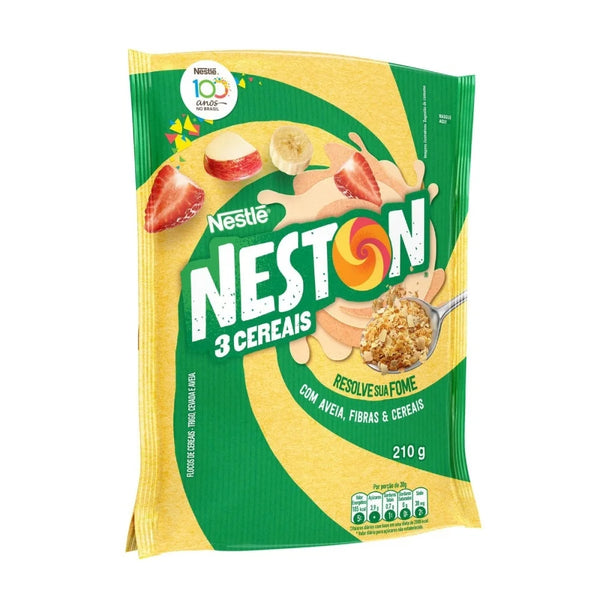 Cereais Nestlé Neston 3 Cereais Pacote 210g