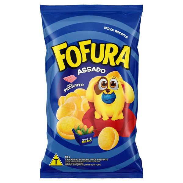 Salgadinho De Milho Sabor Presunto Fofura 60G