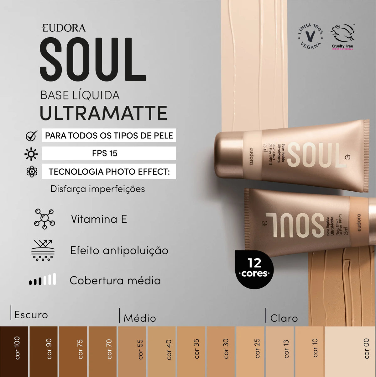 Eudora Soul Base Liquida Ultra Matte