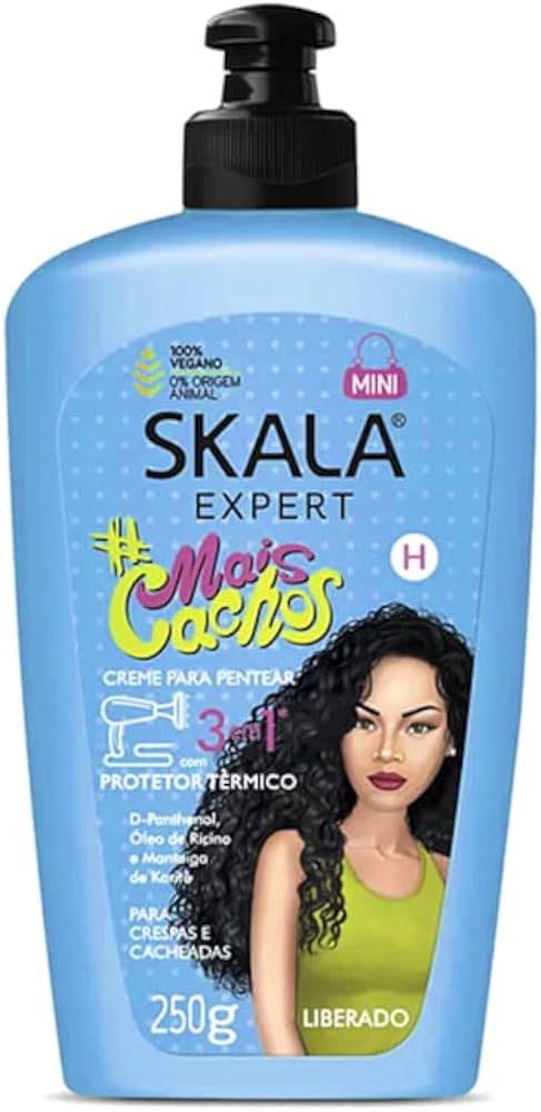 Skala Expert Mais Cachos - Creme para Pentear 3 em 1 - 250g