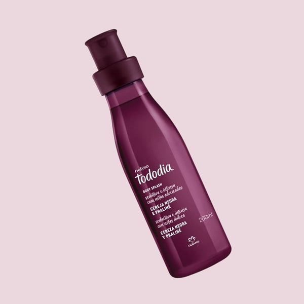 Body Splash Cereja Negra e Praliné Tododia 200 ml NATURA