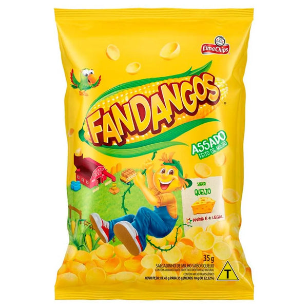 Salgadinho Fandangos Queijo 35g - Elma Chips