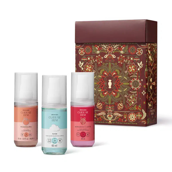 Kit Presente Natal Splashes Cuide-se Bem (3 itens) OBOTICARIO
