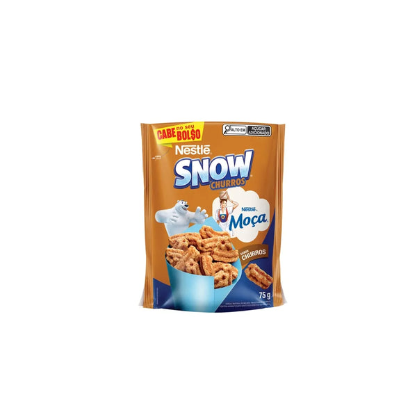 Cereal Matinal Snow Flakes Moça Churros 75g