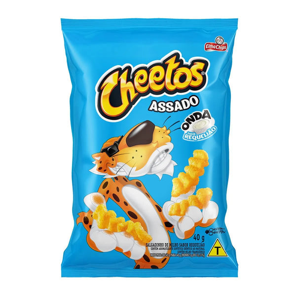 Salgadinho De Milho Sabor Requeijão Cheetos Onda Elma Chips 40G
