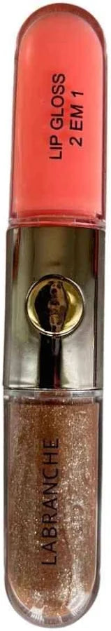 Lip Gloss 2 em 1 da Labranche - COR 6