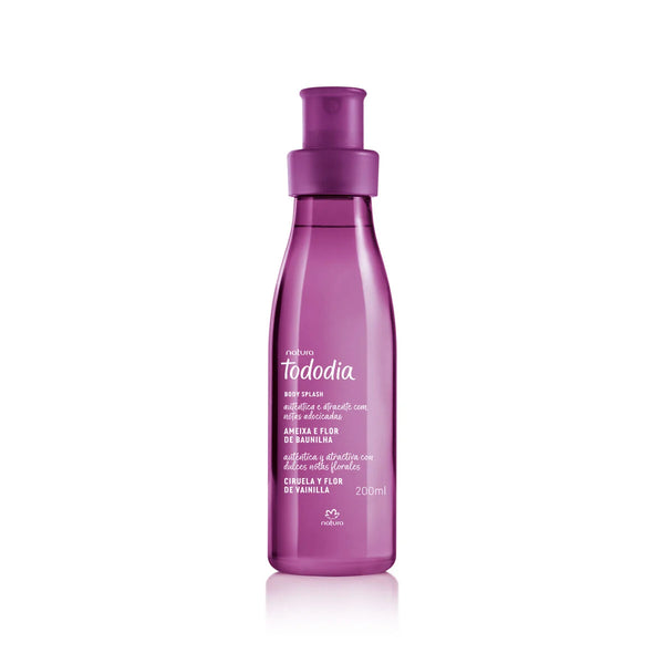 Body Splash Ameixa e Flor de Baunilha Tododia 200 ml NATURA