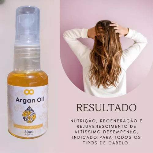 Óleo Infinity Argán Antifrizz Mágico 30ml