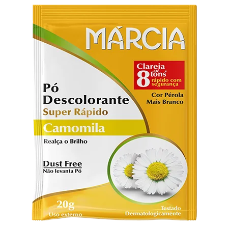 Pó Descolorante Márcia 20 gr CAMOMILA