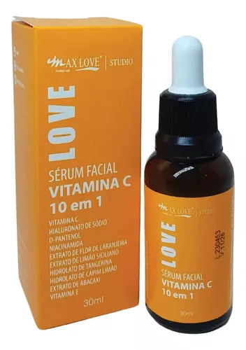 Sérum Facial Vitamina C 10 em 1 Max Love