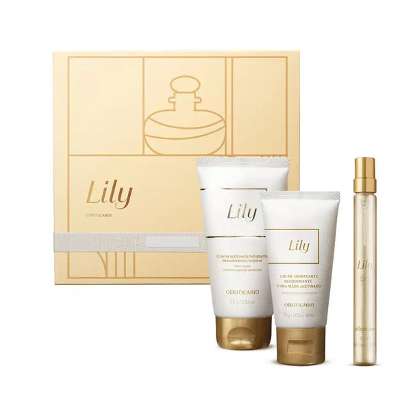Kit Presente Lily (3 itens) OBoticário