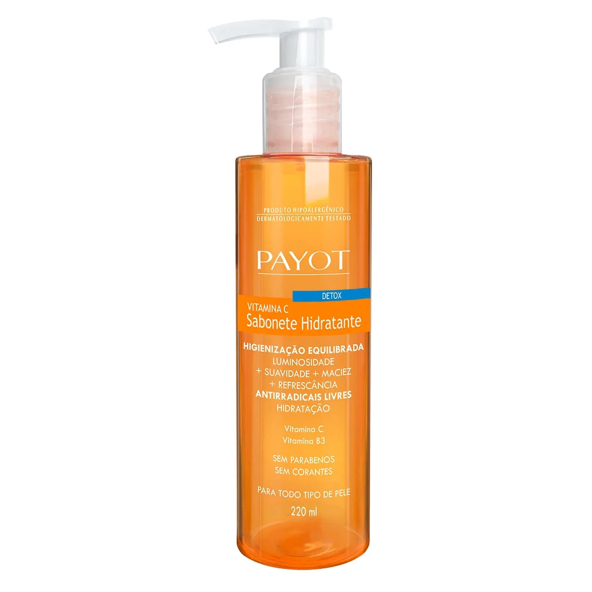 Sabonete Liquido Detox Vitamina C Payot 220ml