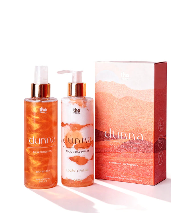 Kit Dunna: Body Splash + Loção Hidratante THA BEAUTY