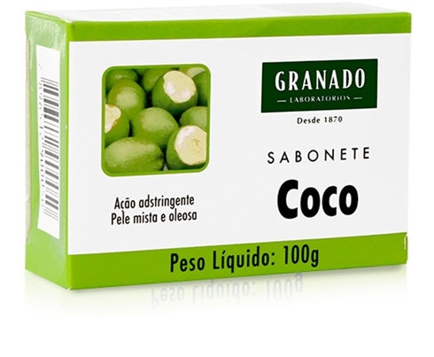 Sabonete Granado Coco ação adstringente 100g