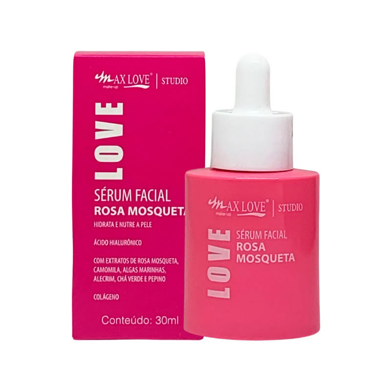 Serum Facial Rosa Mosqueta - 30 ml - Max Love