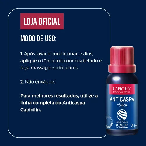 Tonico Anticaspa Capicilin 20 ml